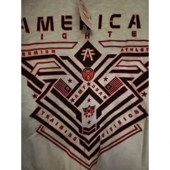 American Fighter Men's 2XL Shirt Clearview Premium Athletic MMA NWT A103 Biker - Picture 1 of 5
